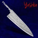 Chef Knife Blank 8 Inch  Blade Hidden Tang DIY Custom Knife Sharp Billet Kitchen