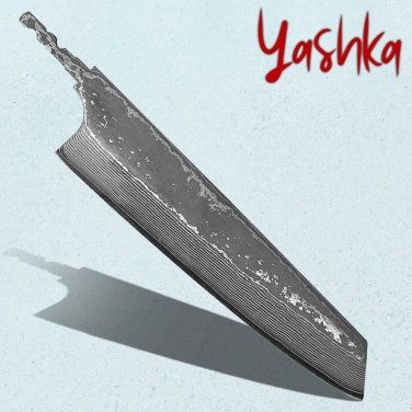 DIY Kitchen Knives Japanese Kiritsuke Knife Blank Blade Custom Cutting Tools