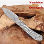 Chef Knife Blank Blade San Mai Steel DIY Hunting Knife Kitchen Outdoor Tools New