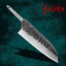 Santoku Knife Blank Powder Steel Hand Forged Blade DIY Custom Kitchen Knives Santoku Knife Blank Powder Steel Hand Forged Blade DIY Custom Kitchen Knives