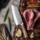 Chef Knife Cleaver Bunka Blade Home Kitchen Cutting Butcher BBQ Cutting Tools