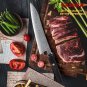 Japanese Gyuto knife 8.5 Inch Damascus Blade Chef Kitchen Home Cooking Tools NEW