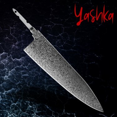 Chef Knife Blank S35VN Powder Steel Blade DIY Custom Kitchen Knife Home Tools