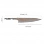 Chef Knife Blank Blade Japanese Petty Knife Billet Cu Mai Steel Home Hobby DIY