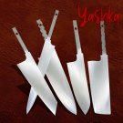 5 Pcs Blank Blade Set Chef Tools DIY Custom Knives Hobby Materials Kitchen Home 5 Pcs Blank Blade Set Chef Tools DIY Custom Knives Hobby Materials Kitchen Home