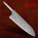 Chef Knife Blank Japanese Santoku Damascus Blade DIY Handmade Kitchen knives New