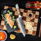 Japanese Kiritsuke Knife Home Kitchen Chef Cutting Cuuking Tool New Style White