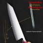 Chef Kitchen Knives Japanese Kiritsuke Blade Shape Home Cooking Tool Cutlery New