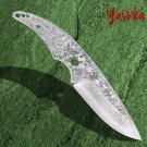 DIY Hunting Knife Fixed Blade Blillet Full Tang Blank Home BBQ Outdoor Tools New DIY Hunting Knife Fixed Blade Blillet Full Tang Blank Home BBQ Outdoor Tools New
