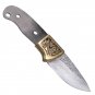 Mini Hunting Knife Billet Fixed Blank Blade DIY Cutting Home Outdoor BBQ Tool