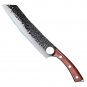 Chef Knife Hammered Blade Fish  Meat Beef Poultry Cleaver Butcher Cutting Tool