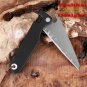 Hunting Knife 3-Layer Folding Blade Outdoor Camping BBQ Fishing Pocket Home Tool