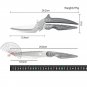 Powerful Bones Scissors Fish Chicken Detachable Shears Chef Butcher Kitchen Tool