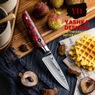 Paring Knife Stainless Steel Chef Home Kitchen tool Fruit Vegetables Cutting Red