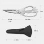 Kitchen Scissors stainless Steel Chichen Bone Vegetables Fish BBQ Cutting Tool