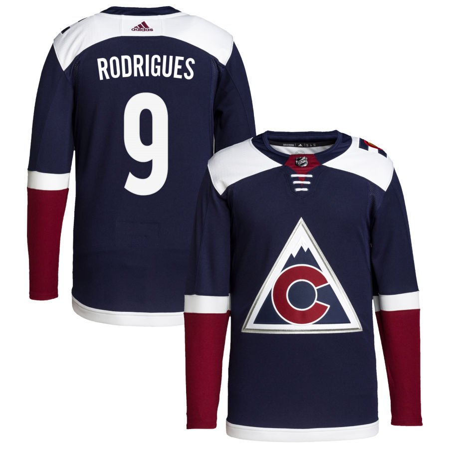 Evan Rodrigues 9 Reverse Retro 2.0 2022 Colorado Avalanche White