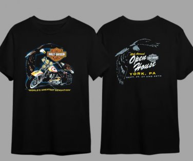 1996 Harley-Davidson World&acirc;��s Greatest Sensation Vtg T-Shirt , Unisex Vintage T-shirt