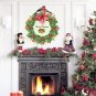 Merry Christmas Wall Sticker decoration Glass Window living room Door Festival removable water proof