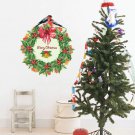 Merry Christmas Wall Sticker decoration Glass Window living room Door Festival removable water proof