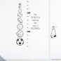 Height Chart wall sticker children room bedroom Self-adhesive Height Measure Ruler Deco for kids