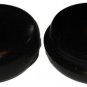 60 Deluxe 1-1/2'' Plastic Wrought Iron Patio Chair Leg Inserts Glides Caps