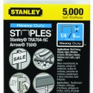 Stanley Heavy Duty TRA704-5C TRA704 Staples (5000 ct pack)