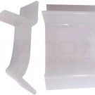 24 Table Rim Clips 1-1/4'' x 3/4'' - Helps Support Tabletops in Rim