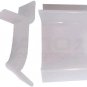 48 Table Rim Clips 1-1/4'' x 3/4'' - Helps Support Tabletops in Rim