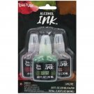 3 Pack 2 Oz Alcohol Ink Paint in Crimson Brown and Olive Green 3 Pack 2 Oz Alcohol Ink Paint in Crimson Brown and Olive Green