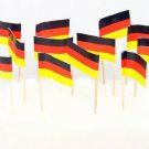 144 German 2.5'' Mini-Flag Toothpicks 144 German 2.5'' Mini-Flag Toothpicks