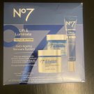 No7 Lift & Luminate Triple Action Skincare System with Day Cream, Night Cream & Face Serum, 3 Pack No7 Lift & Luminate Triple Action Skincare System with Day Cream, Night Cream & Face Serum, 3 Pack