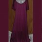 SOLD SOLD SOLD SOLD SOLD Vintage wine free bust nightgown Scooped neck night gown