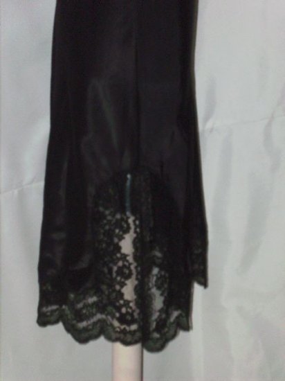 black lace full slip