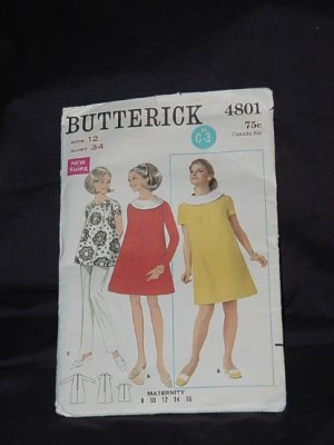 Vintage Sewing Patterns | Maternity Patterns | The Blue Gardenia