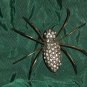 Vintage rhinestone spider Arachnid Needs work 51