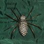 Vintage rhinestone spider Arachnid Needs work 51