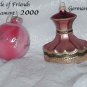 Three Wine Colored Ornaments Christmas tree ornaments #66