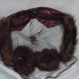 Mink Womens fur Ring hat Vintage Ladies hat No. 25