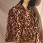 Lane Bryant Animal Print Jacket Size 24 No. 24