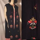 Lane Bryant Vintage Vest Embroidered Plus Sz 26 1/2 No. 147 Lane Bryant Vintage Vest Embroidered Plus Sz 26 1/2 No. 147