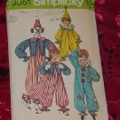 Simplicity Pattern 9051 Clown Costume Adult Boys Girl Costume  No 32