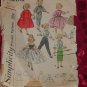 Simplicity doll clothes Patterns Doll Size 15 inch 1779 Doll Size 14 inch 2293 Incomplete No. 32