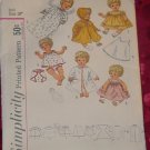Simplicity doll clothes Patterns 4727 for Doll Size 18' No. 32 Simplicity doll clothes Patterns 4727 for Doll Size 18' No. 32