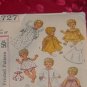 Simplicity doll clothes Patterns 4727 for Doll Size 18' No. 32