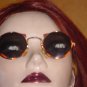 Sunglasses Vintage Round Framed Mod hippy John Lennon type 1960 Sunglasses  No. 29