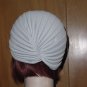 Gray Polyester Womens hat Turban ladies hat 38