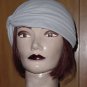 Gray Polyester Womens hat Turban ladies hat 38