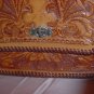 Carmel Leather Tooled Purse Handbag