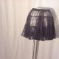 Small Black Lacy skirt three tiers No. 26