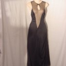 Nightgown Movie Star vintage black lace sheer panel night gown 45 Nightgown Movie Star vintage black lace sheer panel night gown 45
